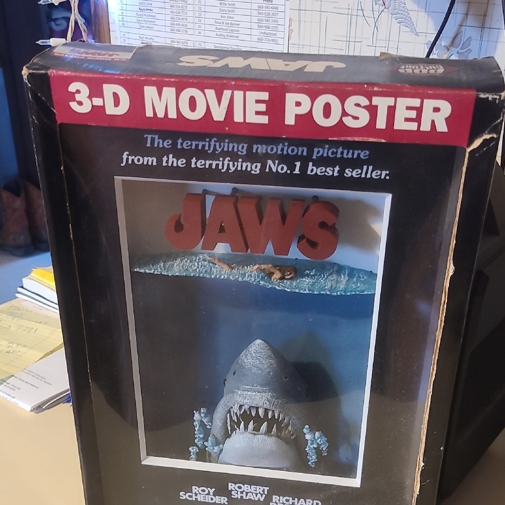Jaws 3-D Movie Poster